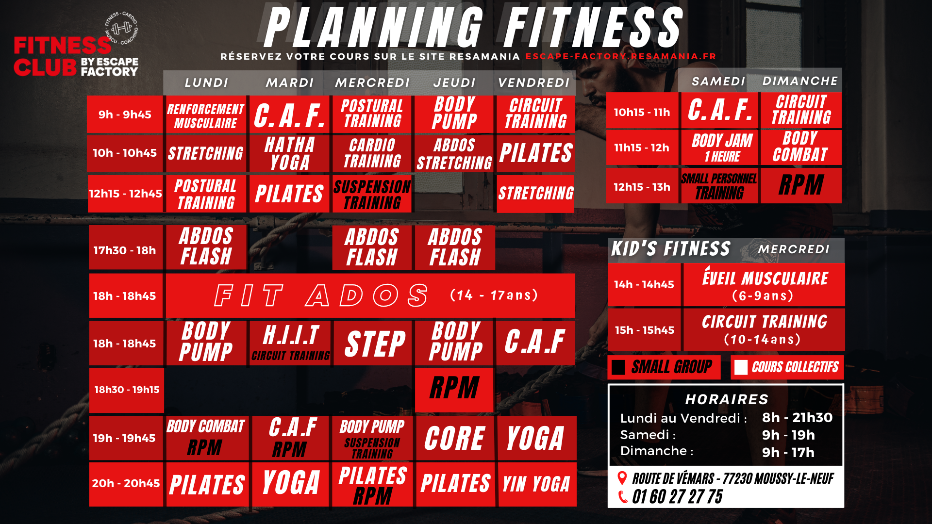 Planning fitness